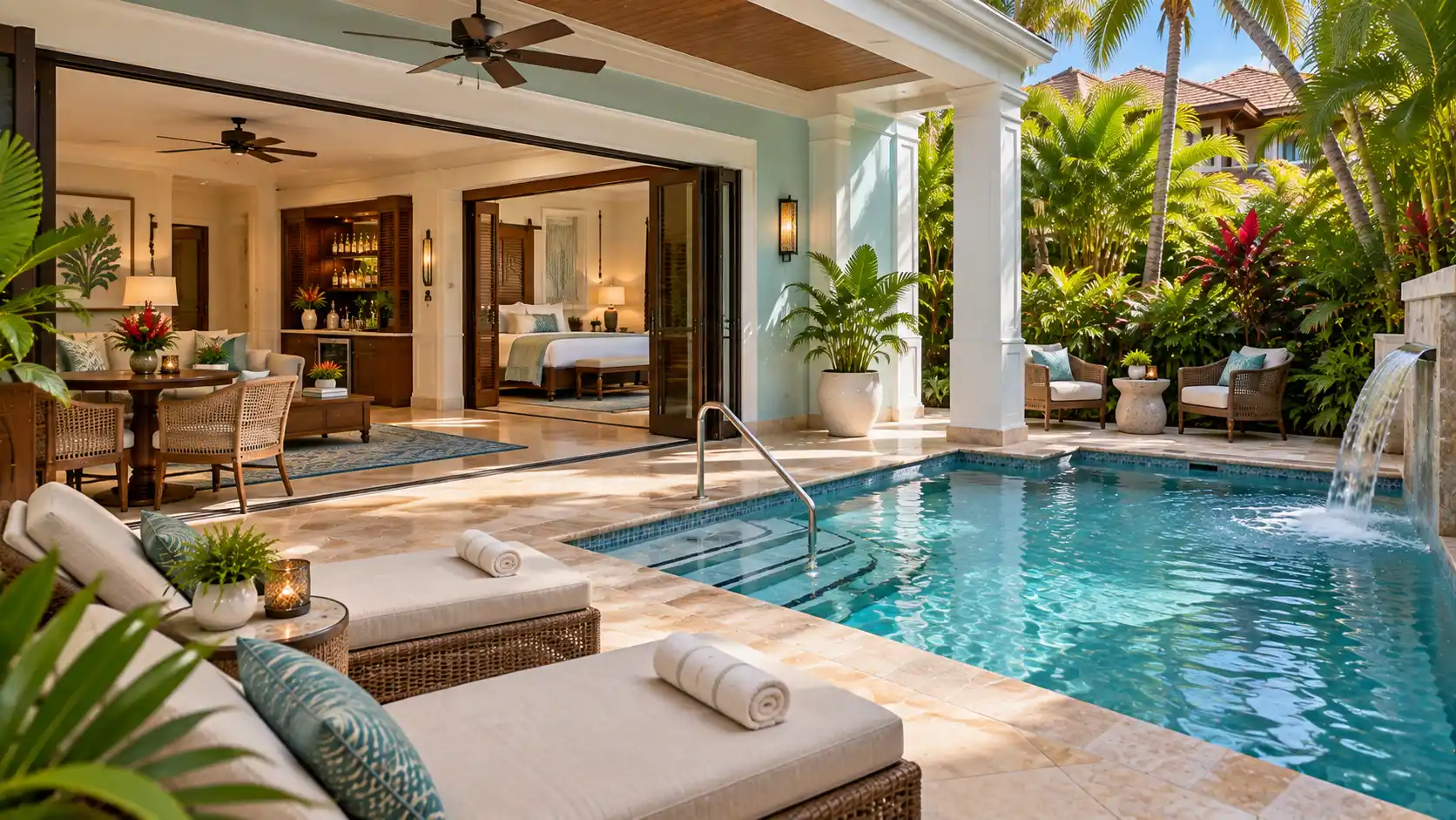 One Bedroom Poolside Butler Villa Suite